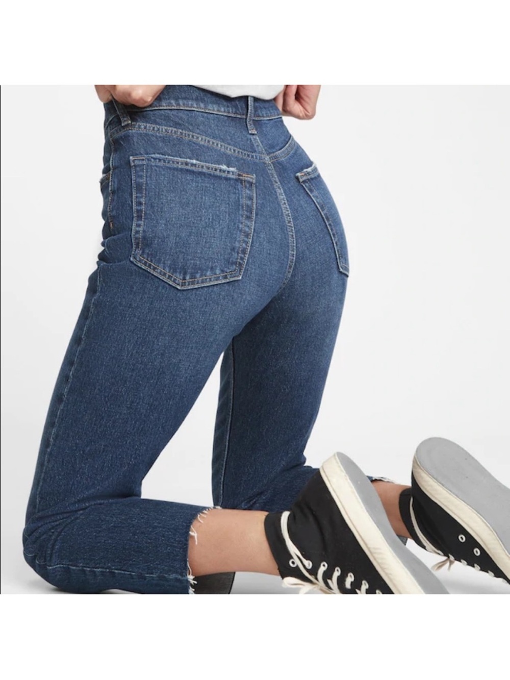 Gap Cheeky Straight High Rise Button Fly Jeans Size 30